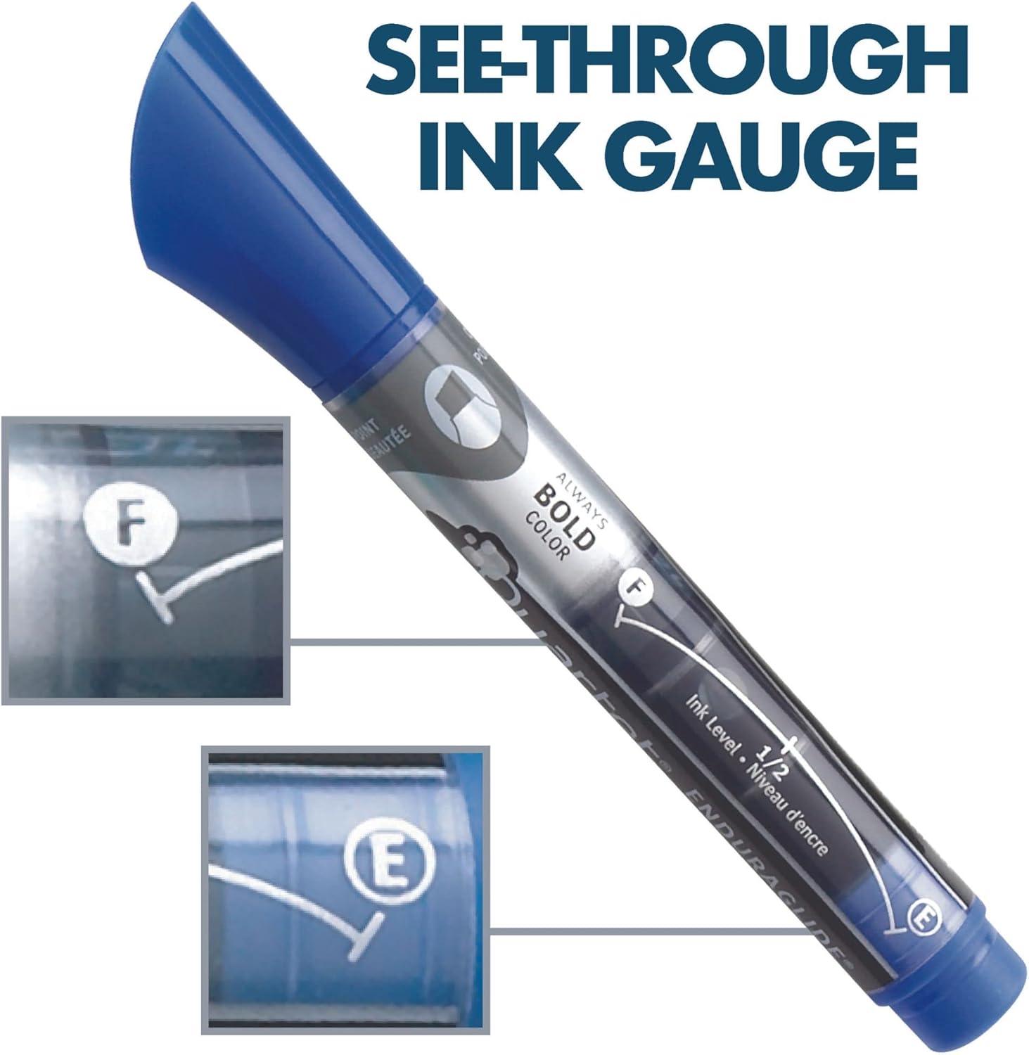 Quartet Dry Erase Markers, Whiteboard Markers, Chisel Tip, EnduraGlide, White Board Dry Erase Pens for Teachers, Home, School & Office Supplies, Assorted Colors, 12 Pack (5001-18MA)