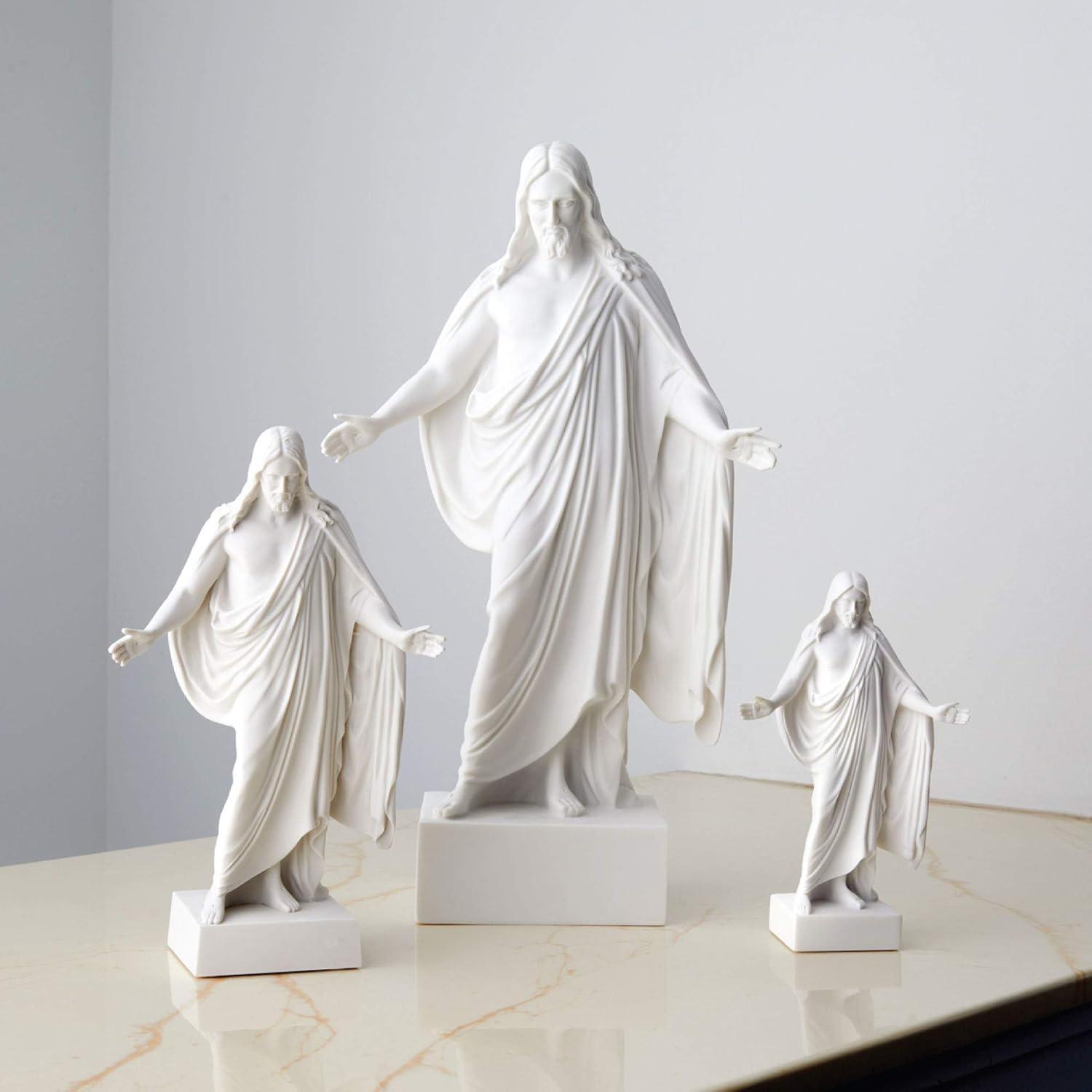 Deseret Book - Christus Statue - Christian Decor - Jesus Statue - Jesus Home Decor - Inspirational Sculpture - Christian Living - 12