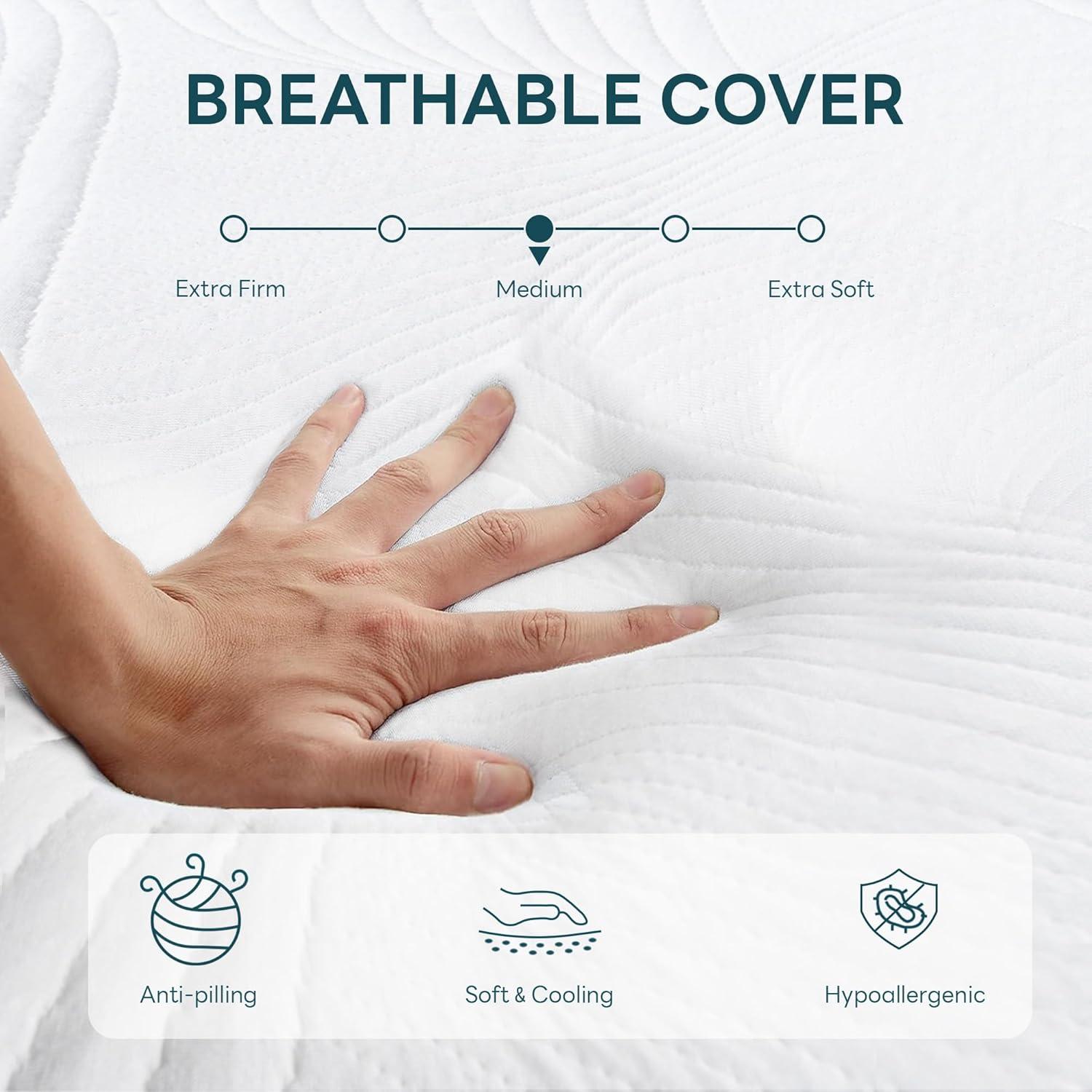 Alwyn Home Medium Cooling Gel Memory Foam Mattress