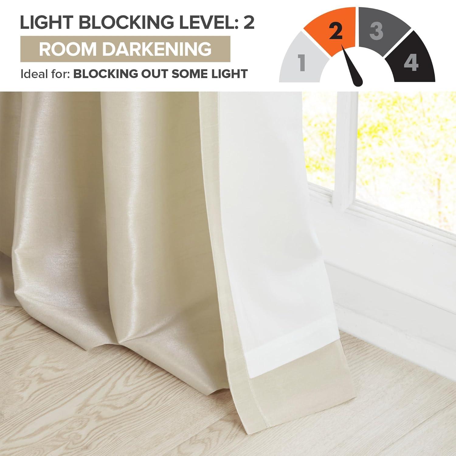 Madison Park Rivau Light-Filtering Single Curtain Panel