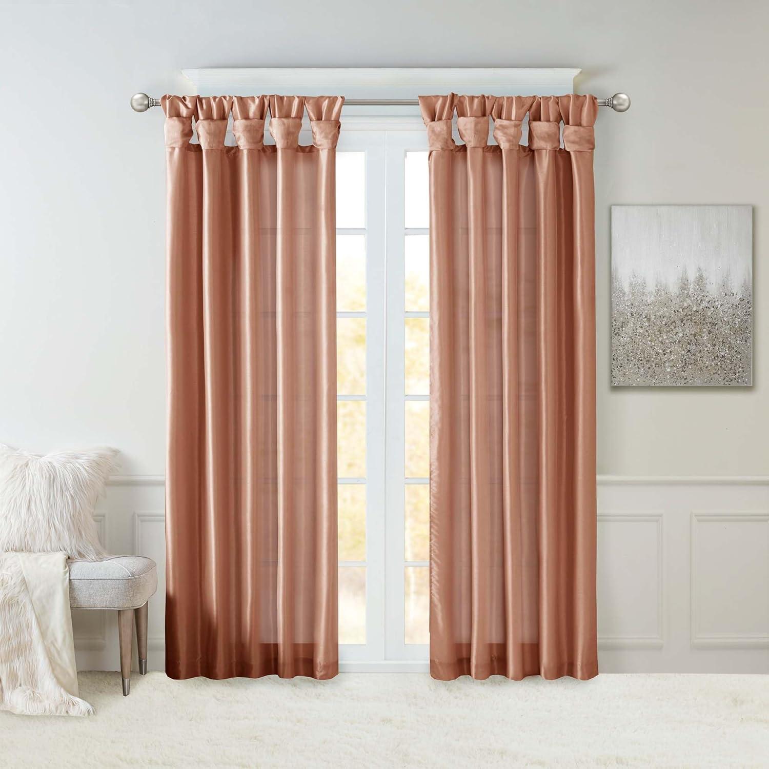Madison Park Rivau Light-Filtering Single Curtain Panel