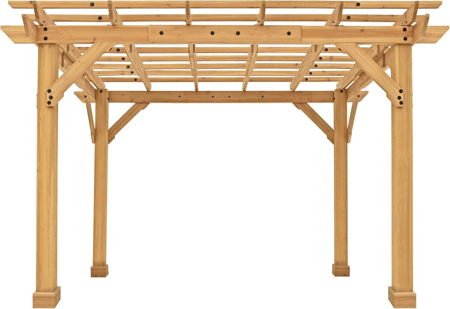 Yardistry 10' x 12' Meridian Cedar Pergola