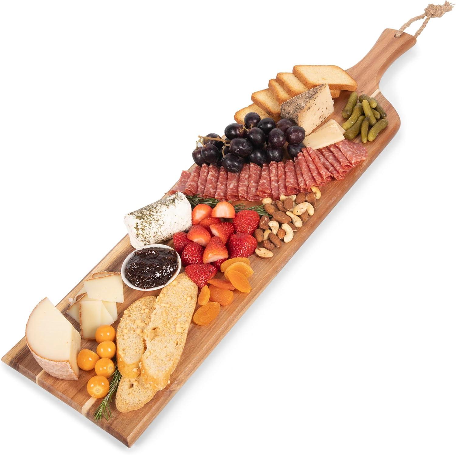 Toscana Artisan 30 Inch Acacia Charcuterie Board