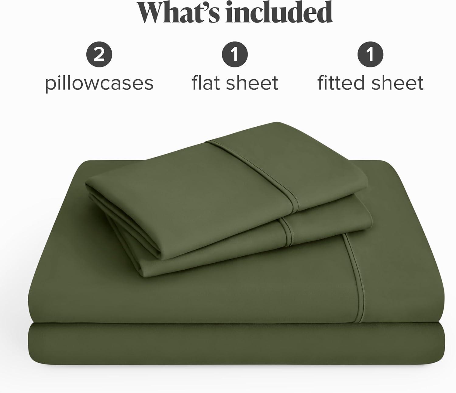 Queen Cypress 22 Inch Extra Deep Pocket Sheet Set, Double Brushed Microfiber Sheets by Bare Home