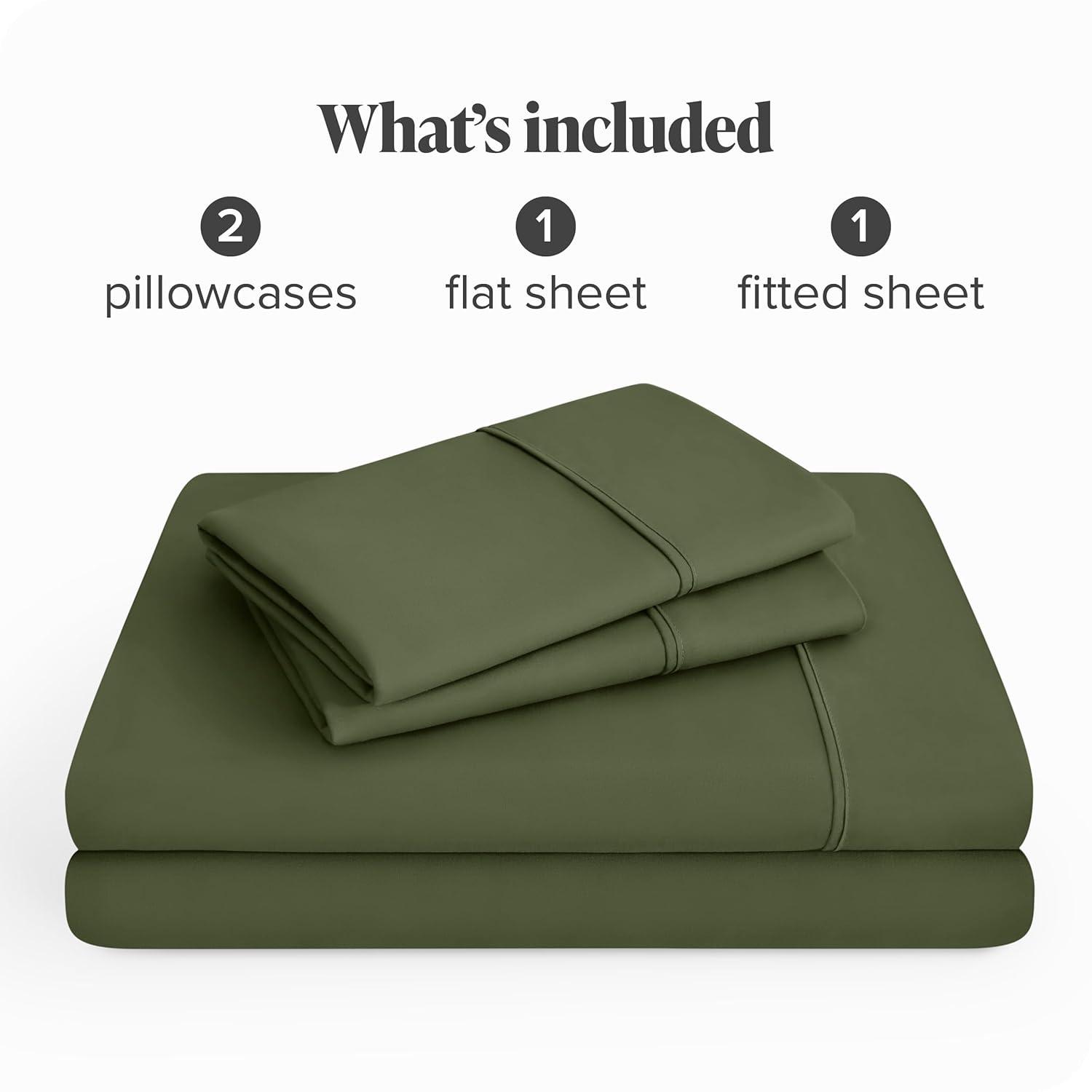 Queen Cypress 22 Inch Extra Deep Pocket Sheet Set, Double Brushed Microfiber Sheets by Bare Home