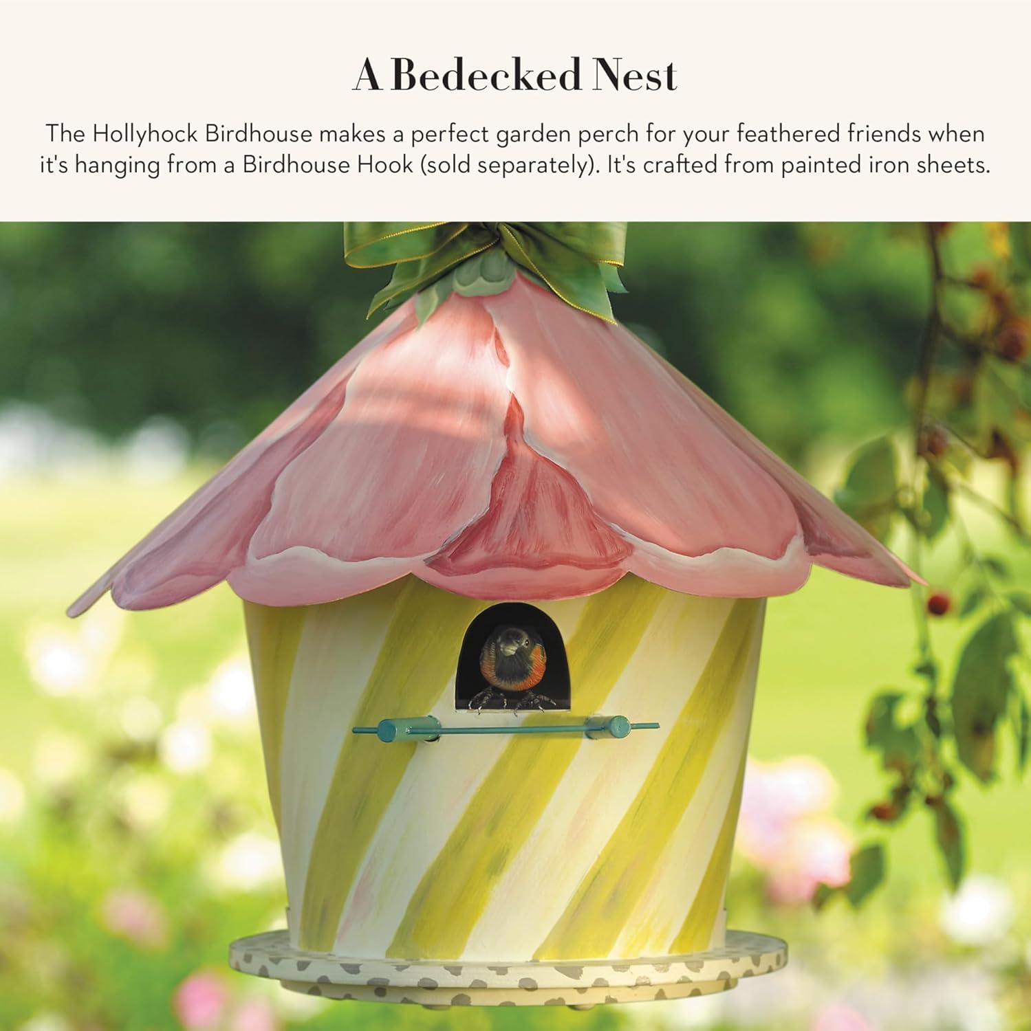 MacKenzie-Childs Hollyhock Birdhouse