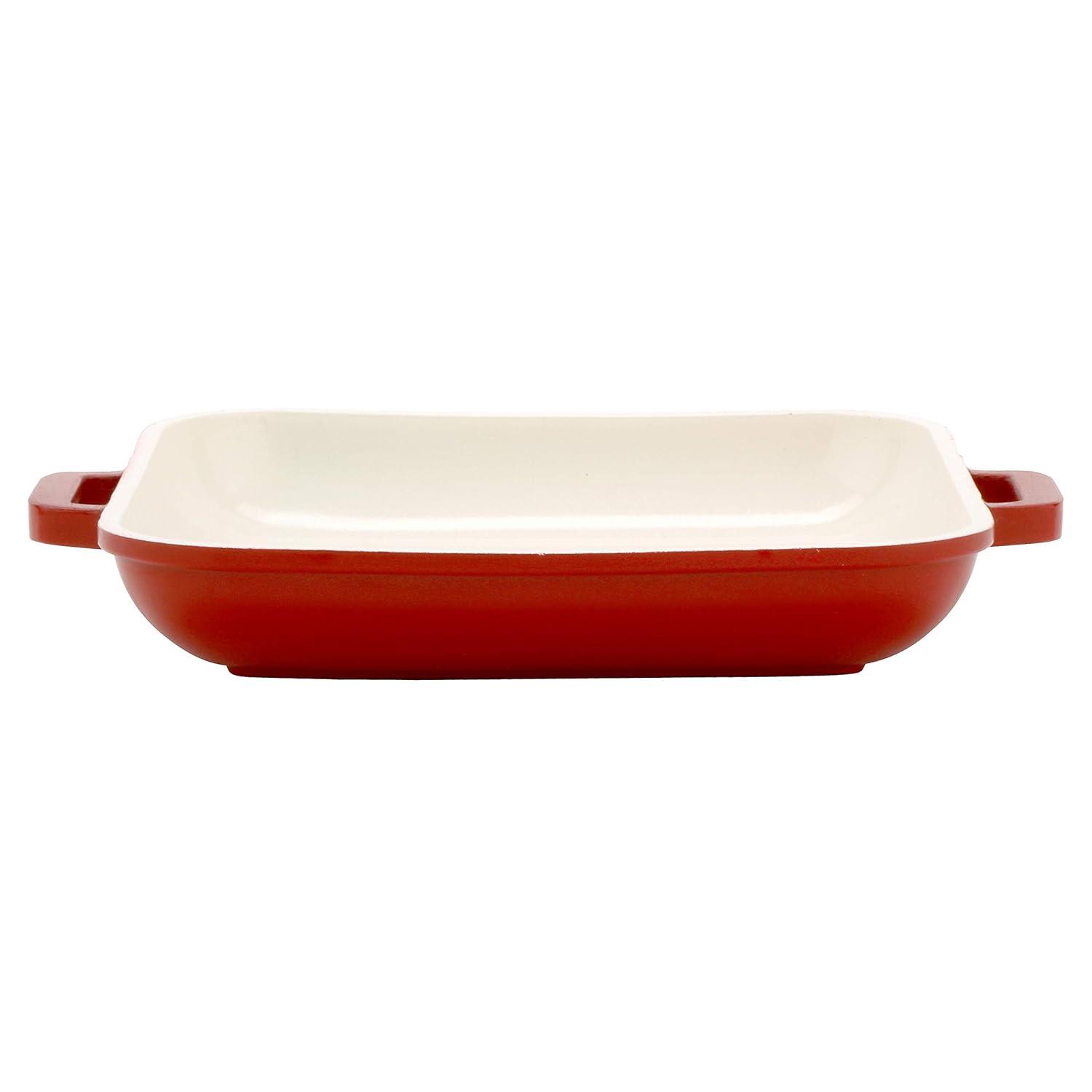 G.E.T. G.E.T. Heiss Classics 10 Quarts Non-Stick Cast Aluminum Square Dutch Oven