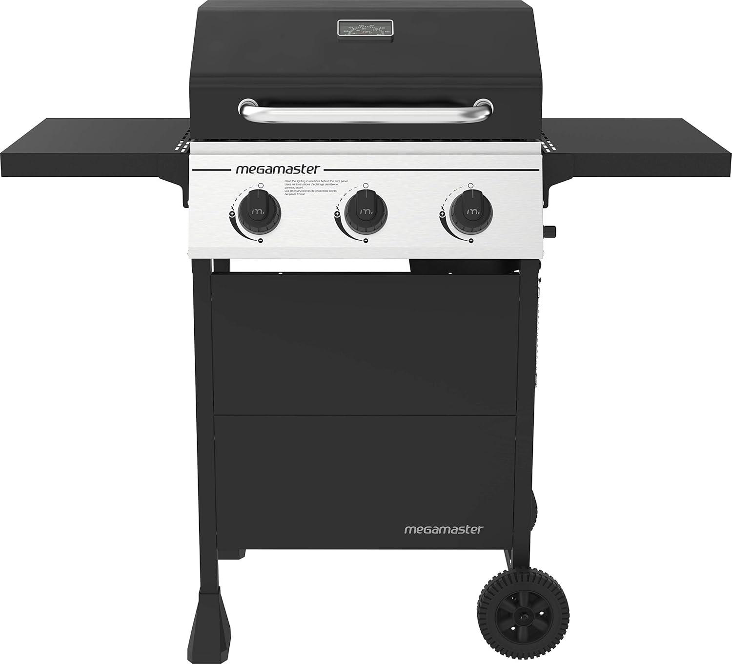 Megamaster 3 - Burner Liquid Propane Gas Grill