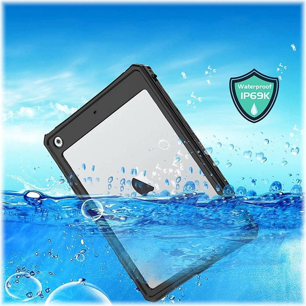 SaharaCase Water-Resistant Case for Apple iPad 10.2" (9th Generation 2021) Black (TB00084)