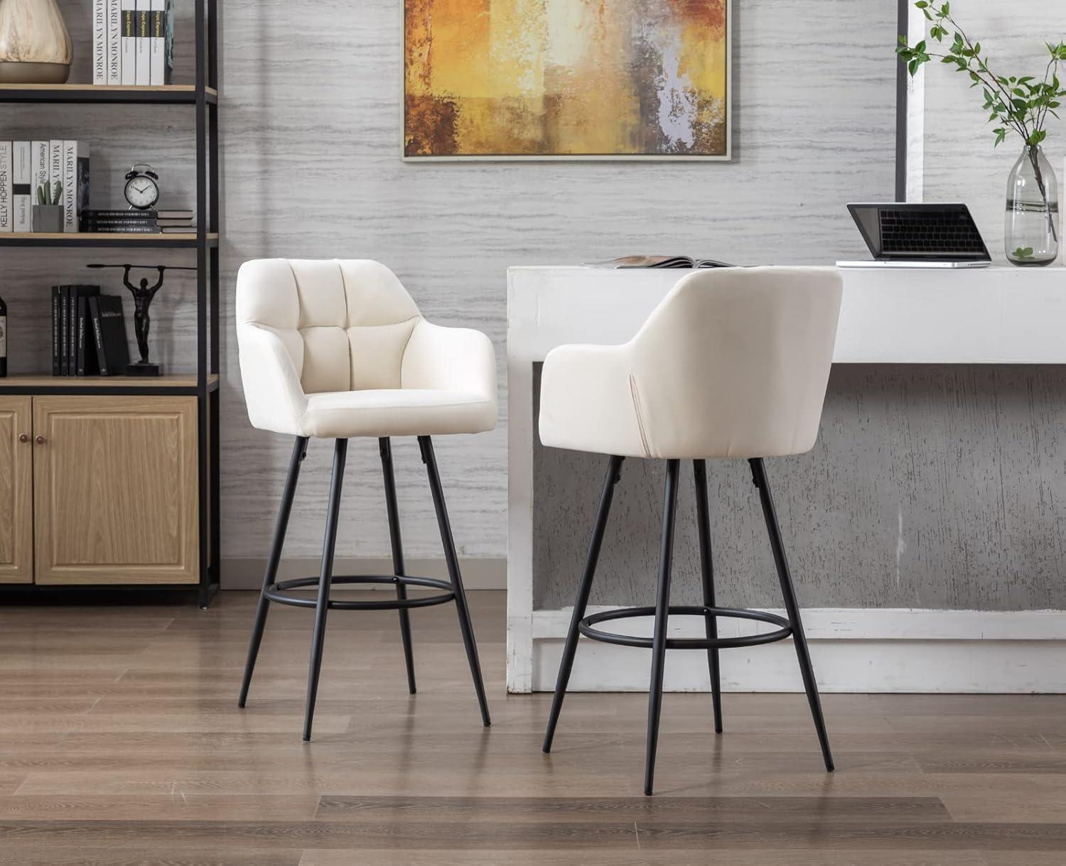 Irelyn PU Upholstered 30'' Bar Stool