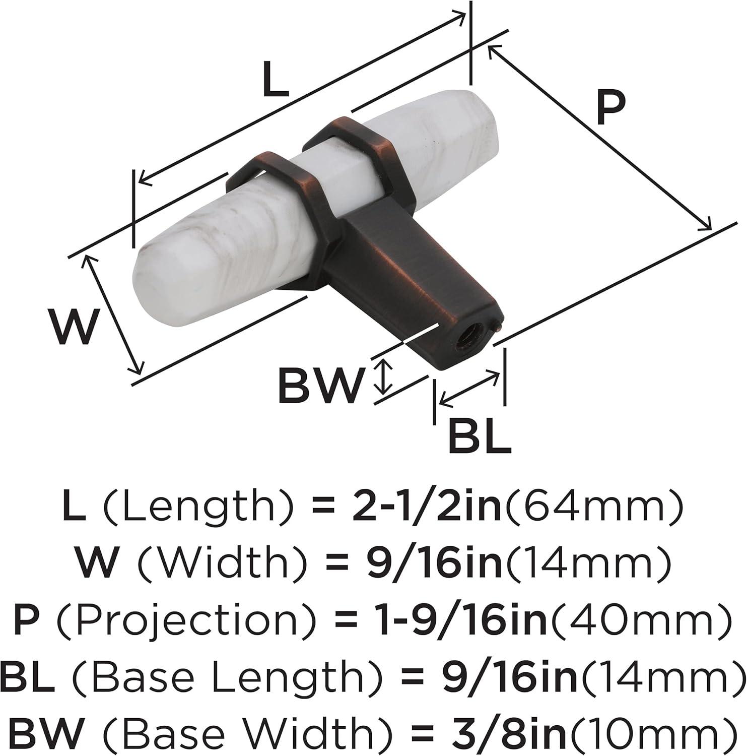 Carrione 1 9/16" Length Bar Knob