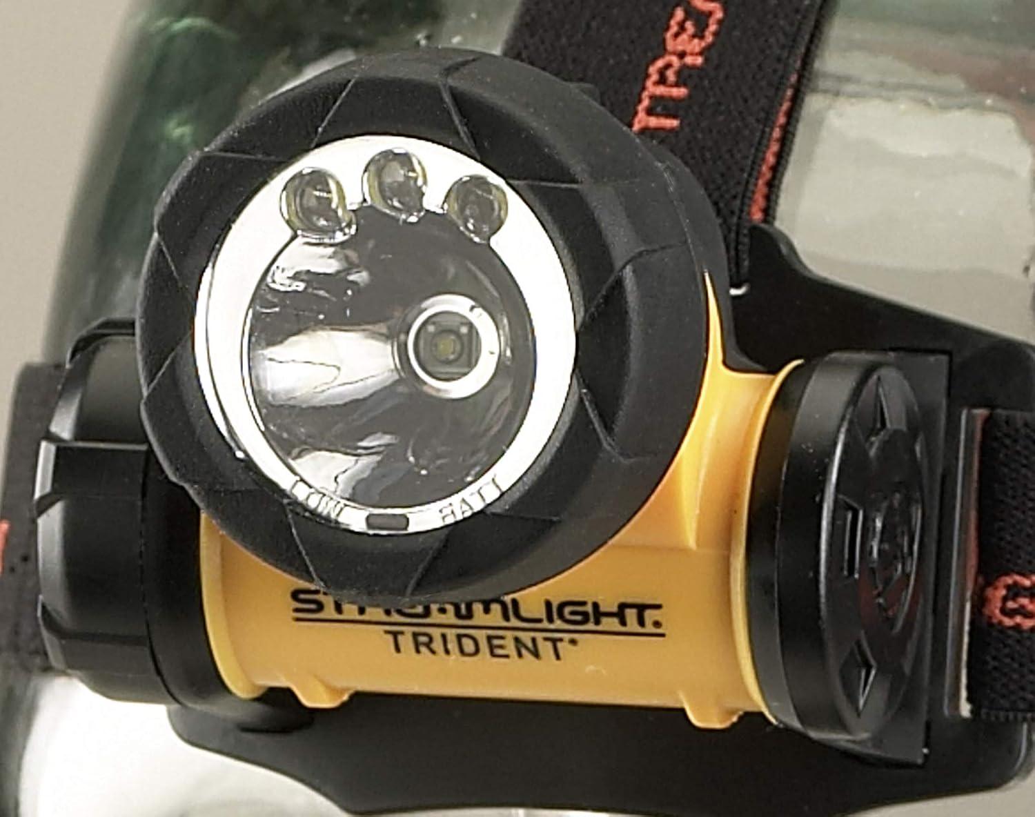 Streamlight Trident Spot and Flood Headlamp, Yellow