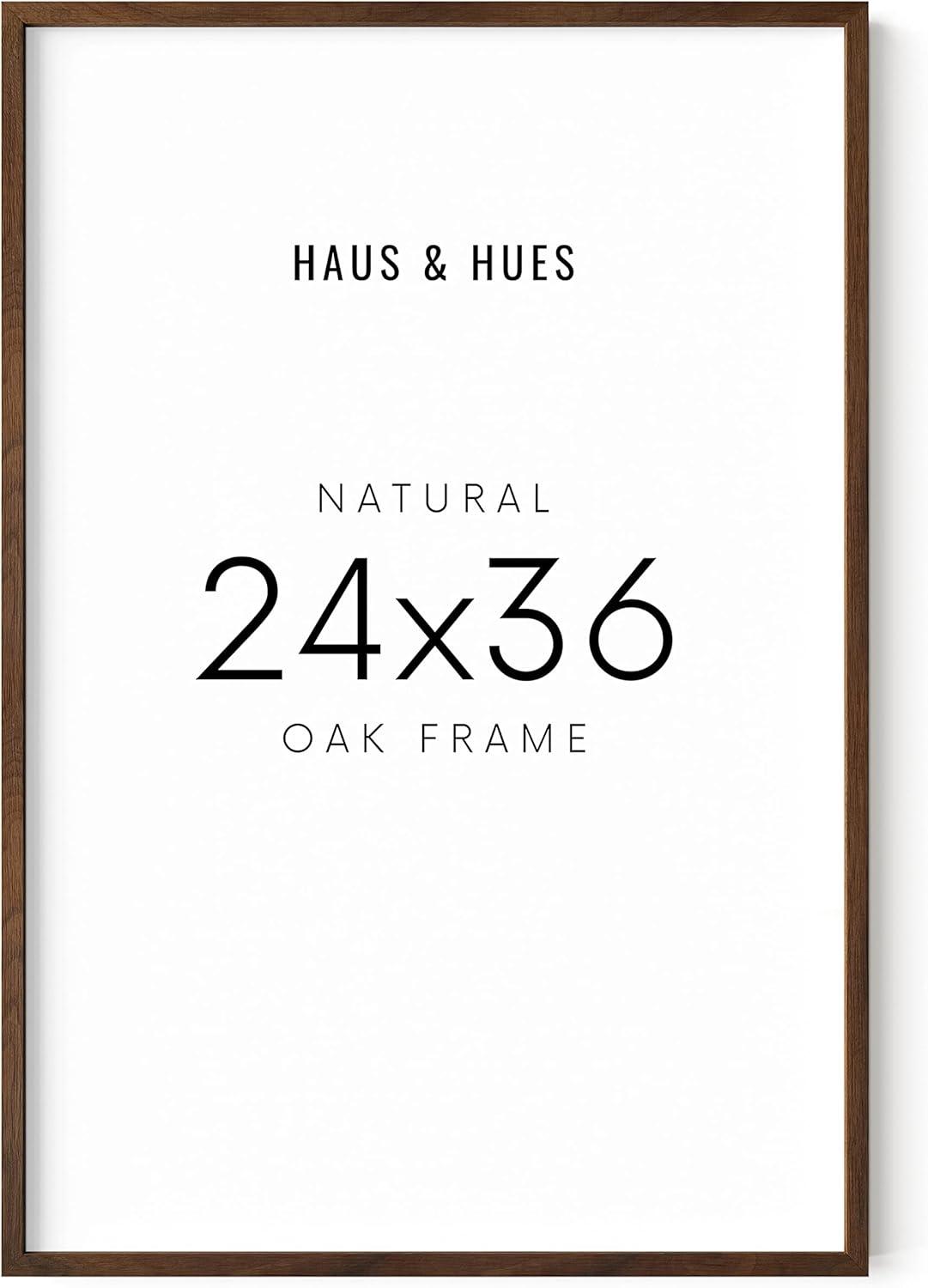 Haus and Hues Wood Matte Picture Frame