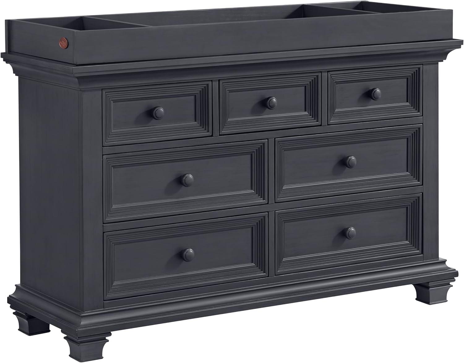 Oxford Baby Weston Changing Topper, Midnight Slate
