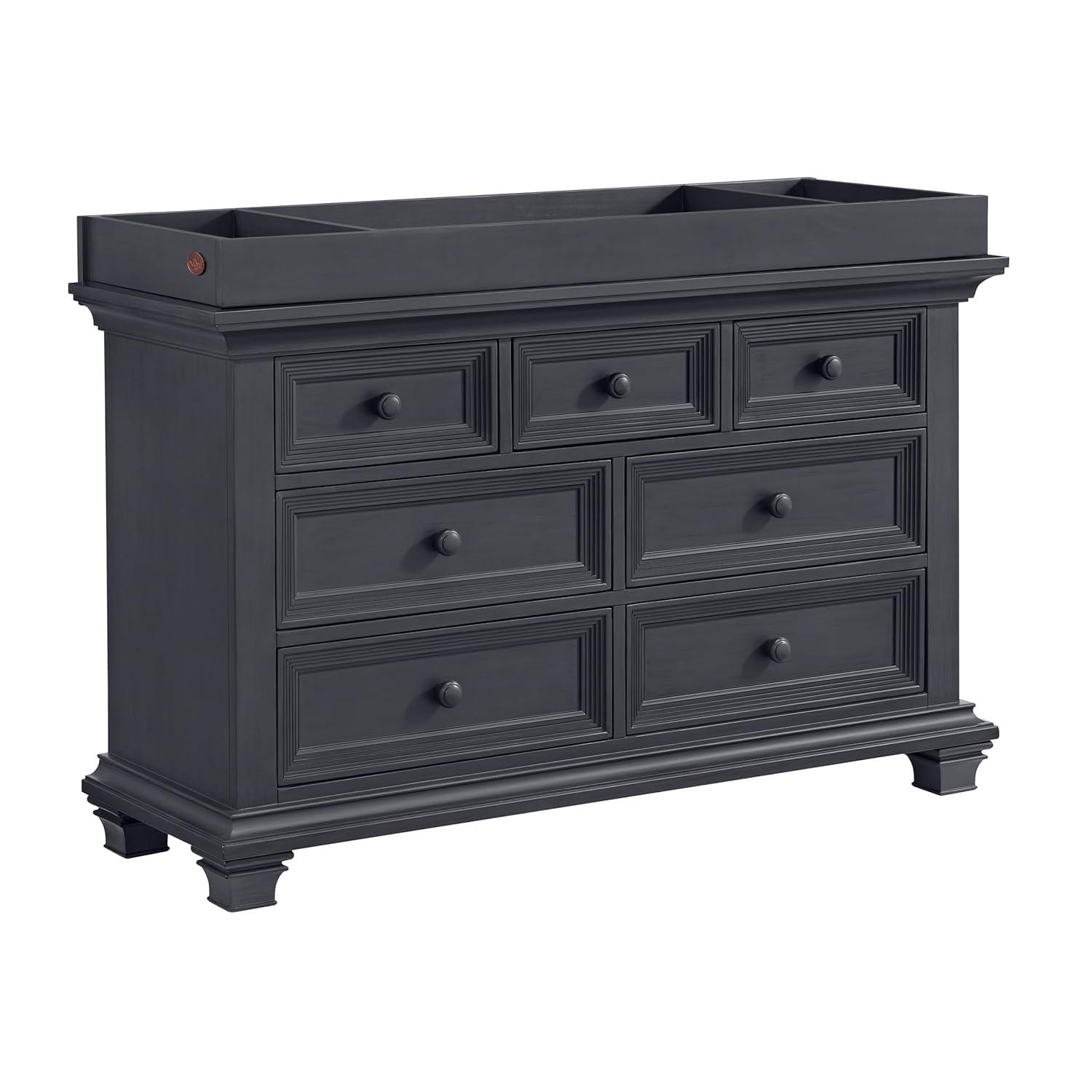 Oxford Baby Weston Changing Topper, Midnight Slate