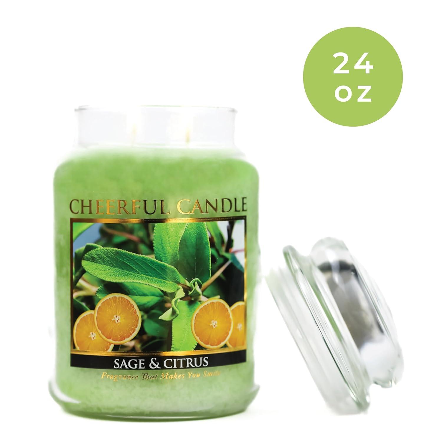 A Cheerful Candle LLC Fruity Scented Jar Candle