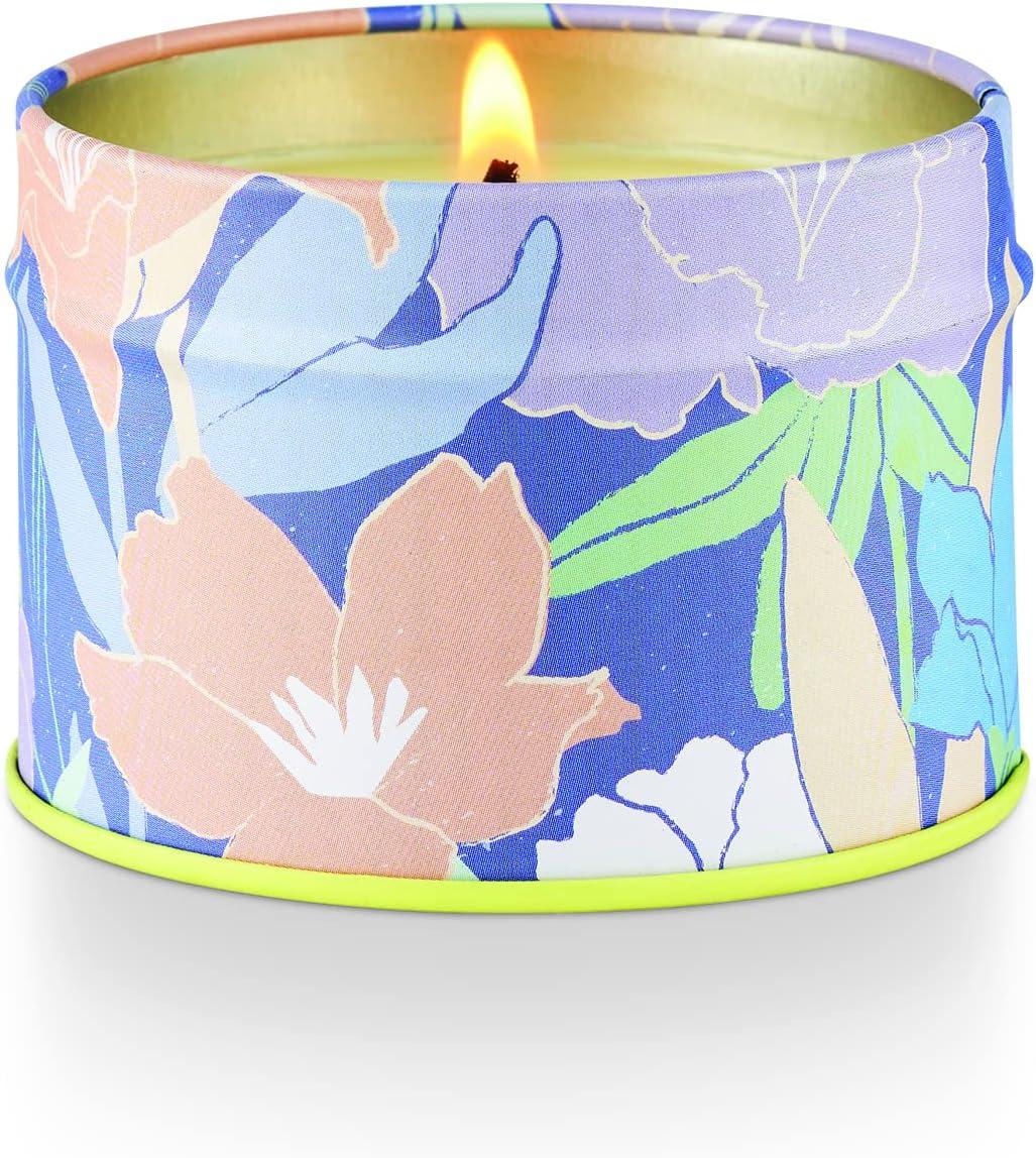 Pink Lavender Soy Scented Tin Candle