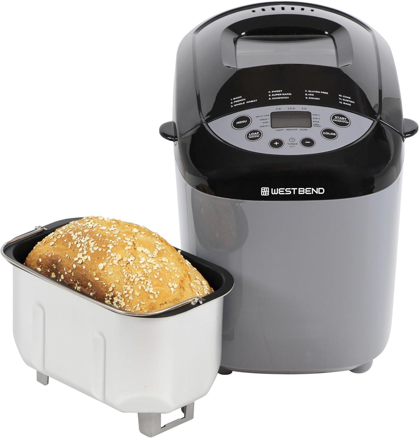 West Bend 3-Pound Bread Maker, 47413