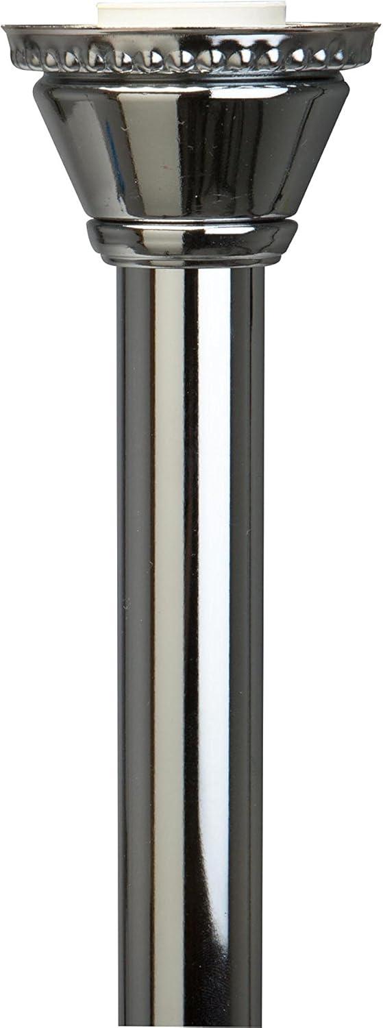 Bath Bliss 42"-72" Tension Shower Rod in Chrome