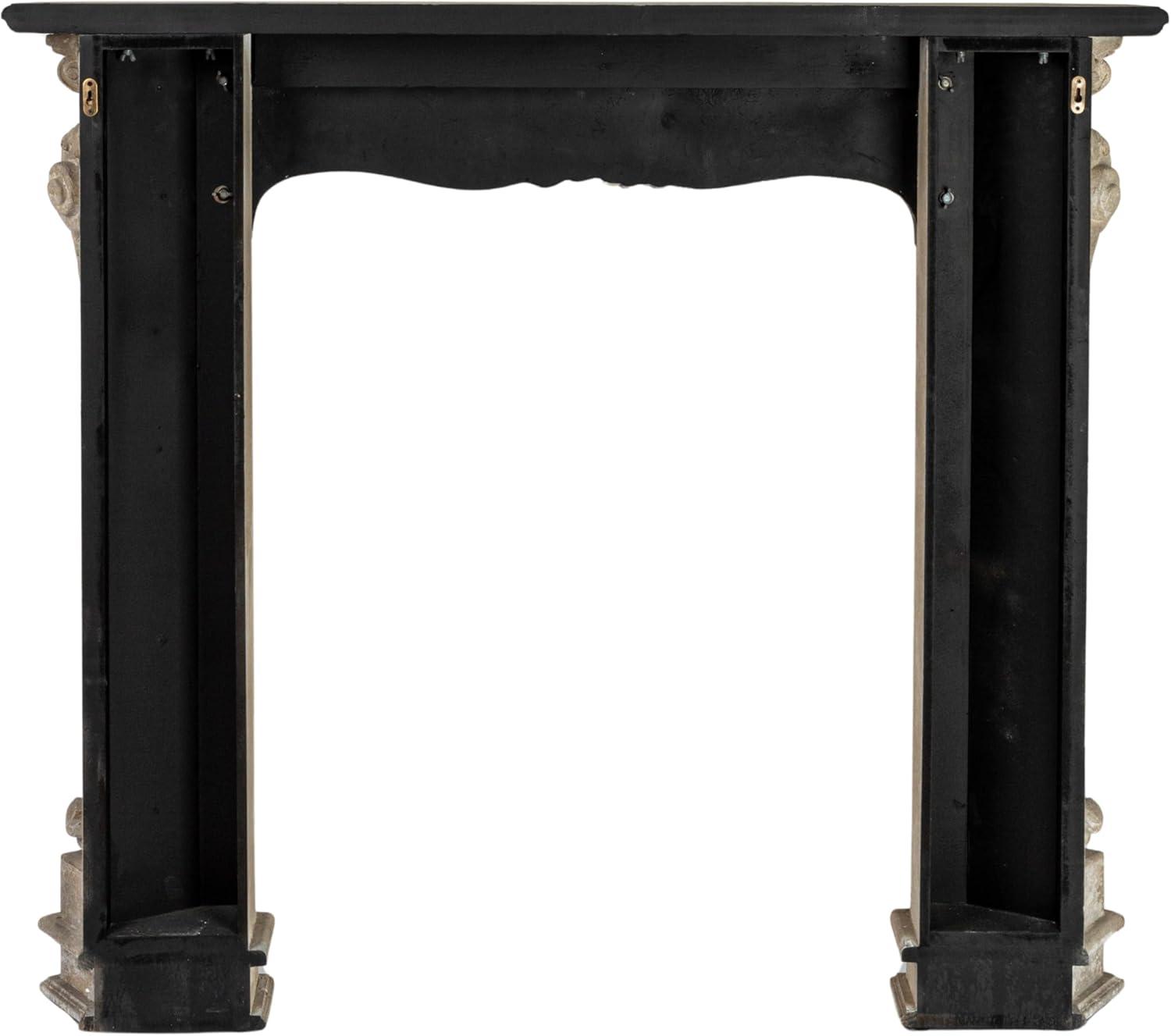 One Allium Way® Berthine Ornate Decorative Fireplace Mantel