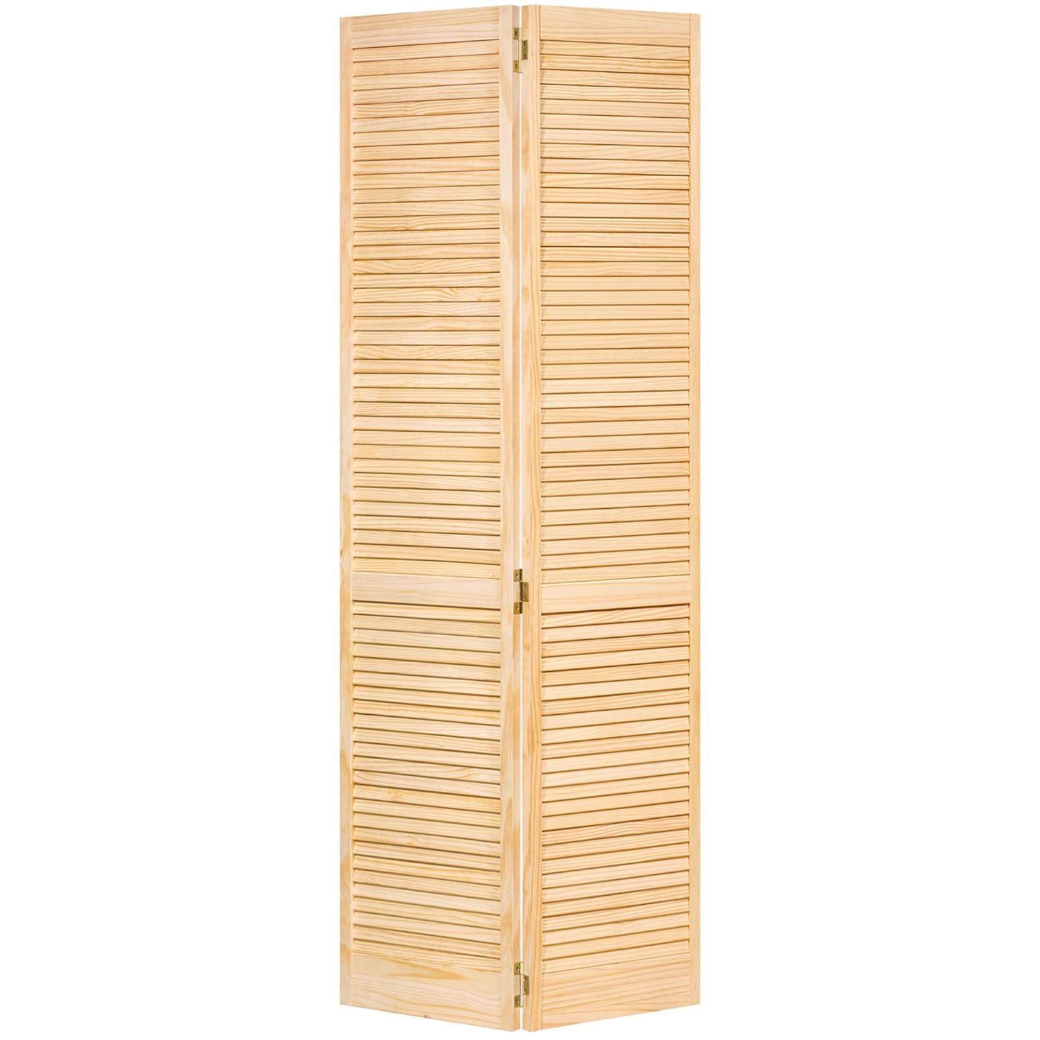 Kimberly Bay Louvered Wood Bi-Fold Door