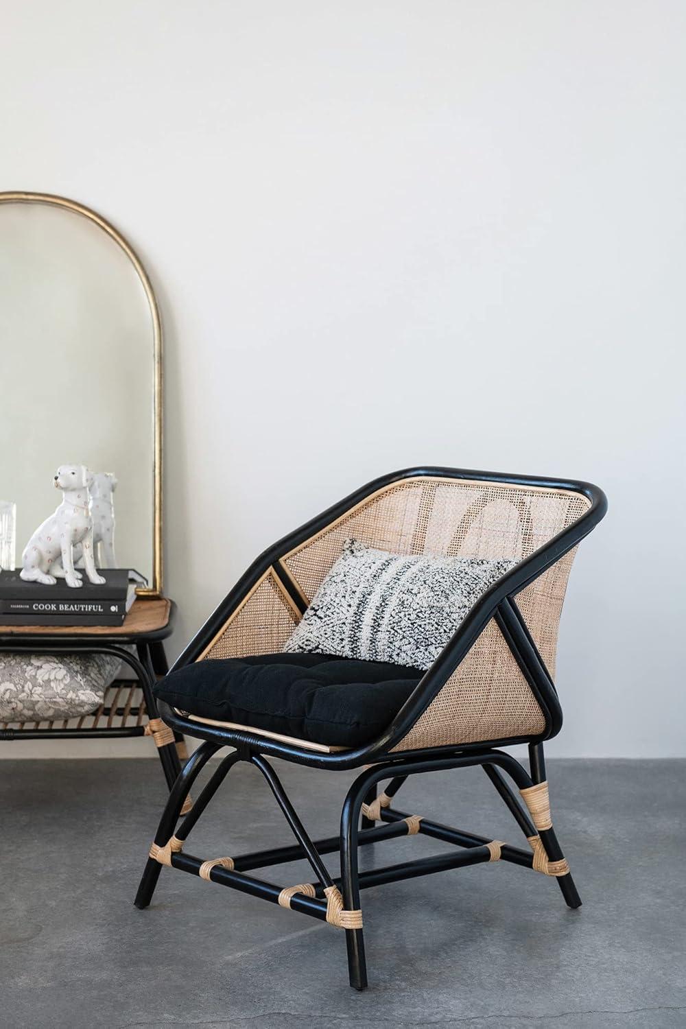 Dakota Fields Arched Metal Framed Wall Mirror with Metal Trim