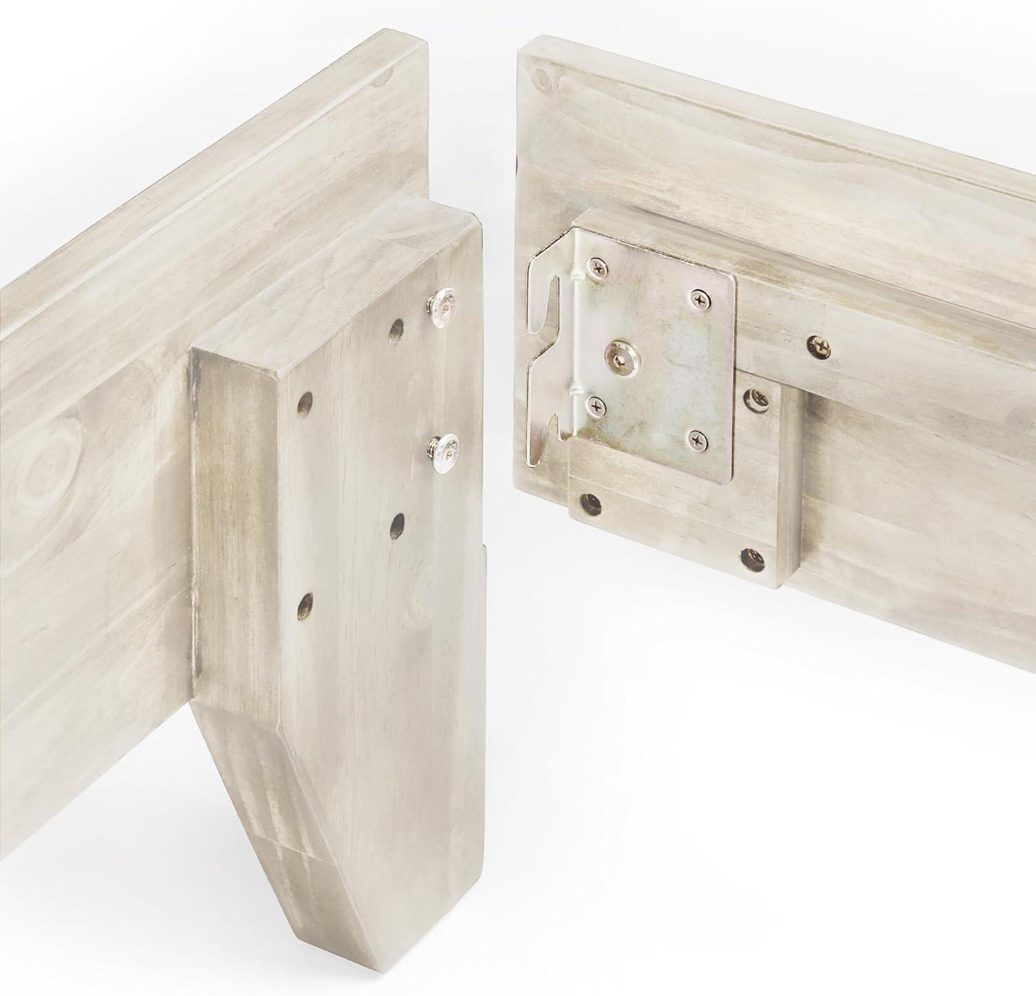 Dedrie Solid Wood Bed