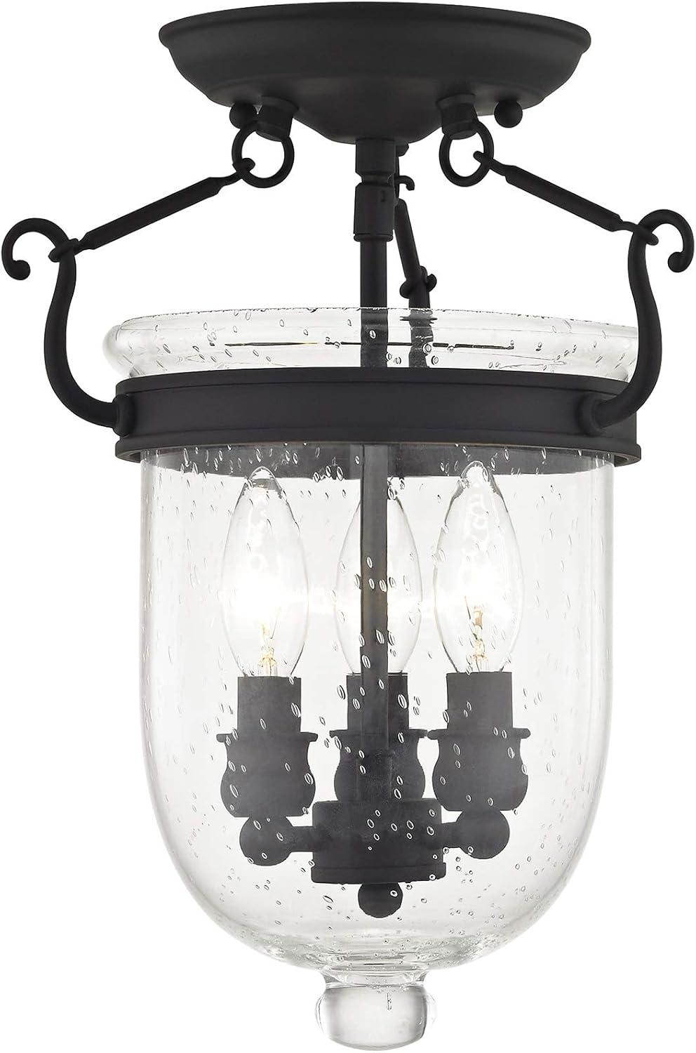 Livex Lighting - Jefferson - 3 Light Flush Mount in Traditional Style - 10