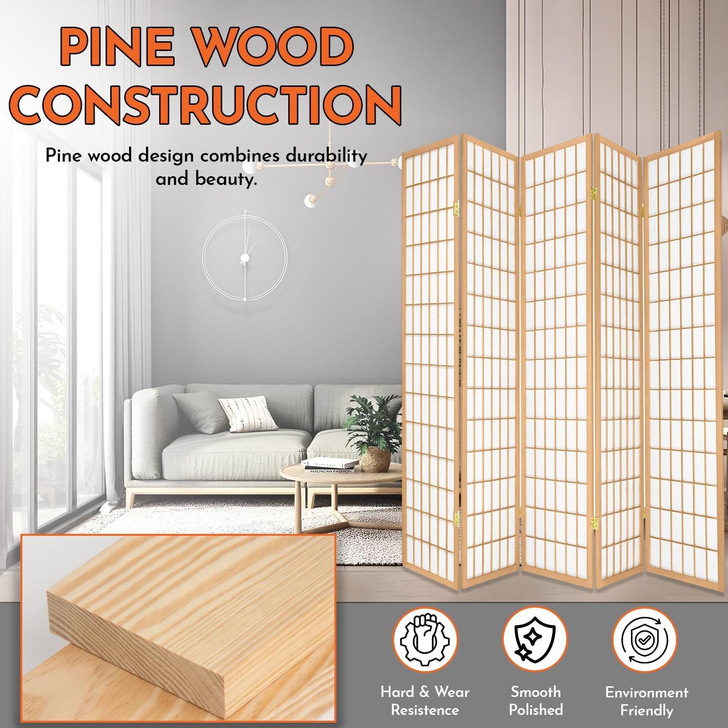 Red Barrel Studio® Niemann 70.5" Tall Room Divider Shoji Style