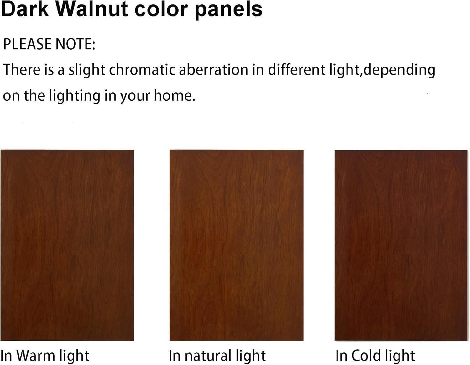 Lark Manor™ Corner Curio Dispaly Cabinet with Lights, Adjustable Tempered Glass Shelves, Mirrored Back