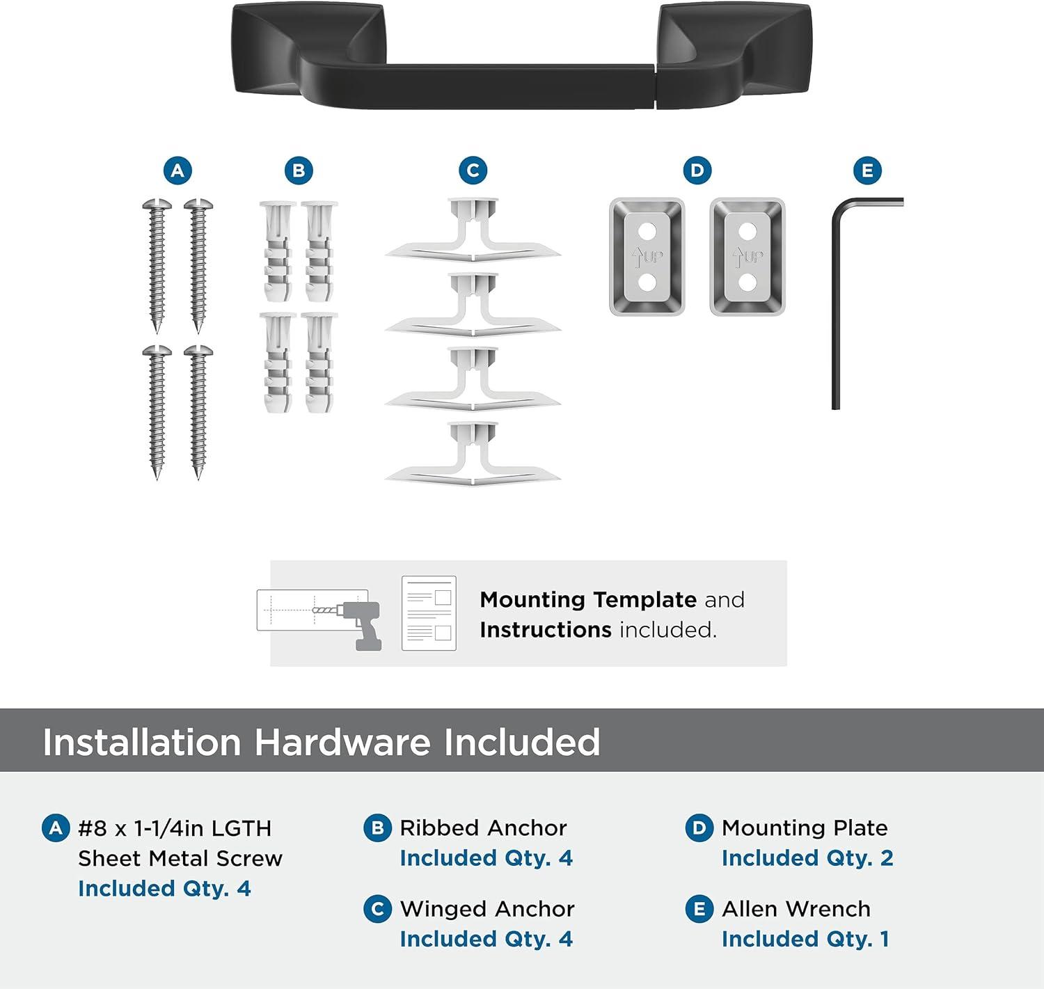 Amerock Highland Ridge Pivoting Double Post Toilet Paper Holder