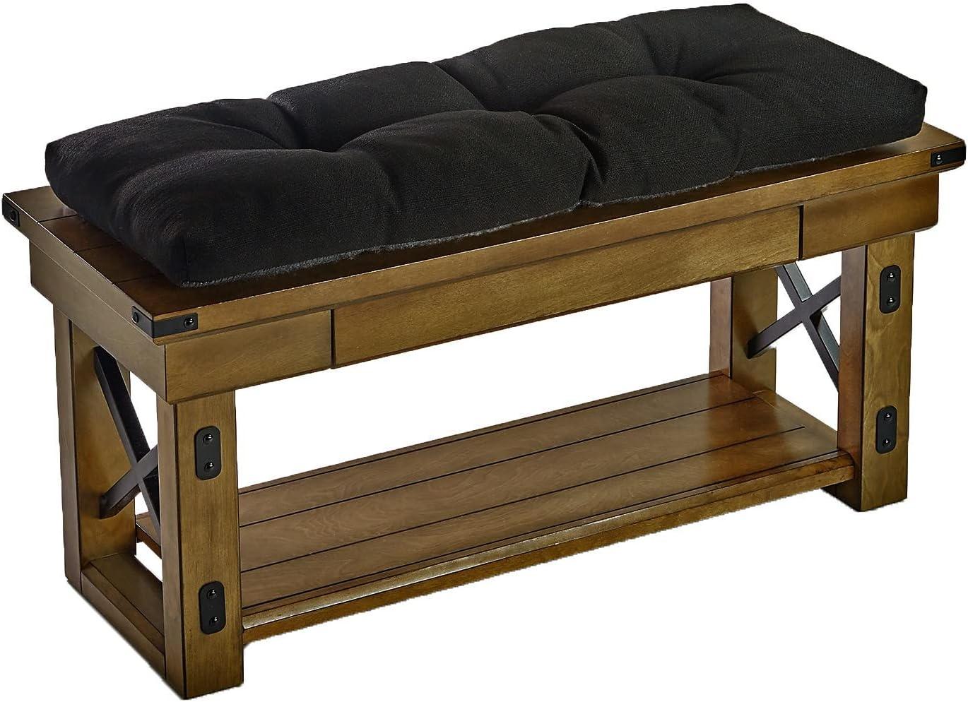 Klear Vu Gripper Omega Tufted Universal 35-inch Bench Cushion