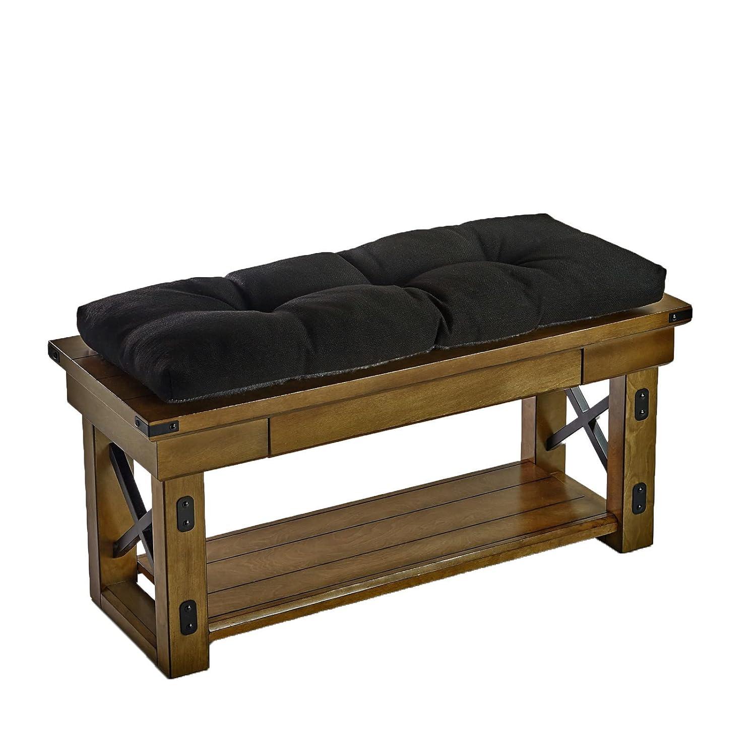 Klear Vu Gripper Omega Tufted Universal 35-inch Bench Cushion