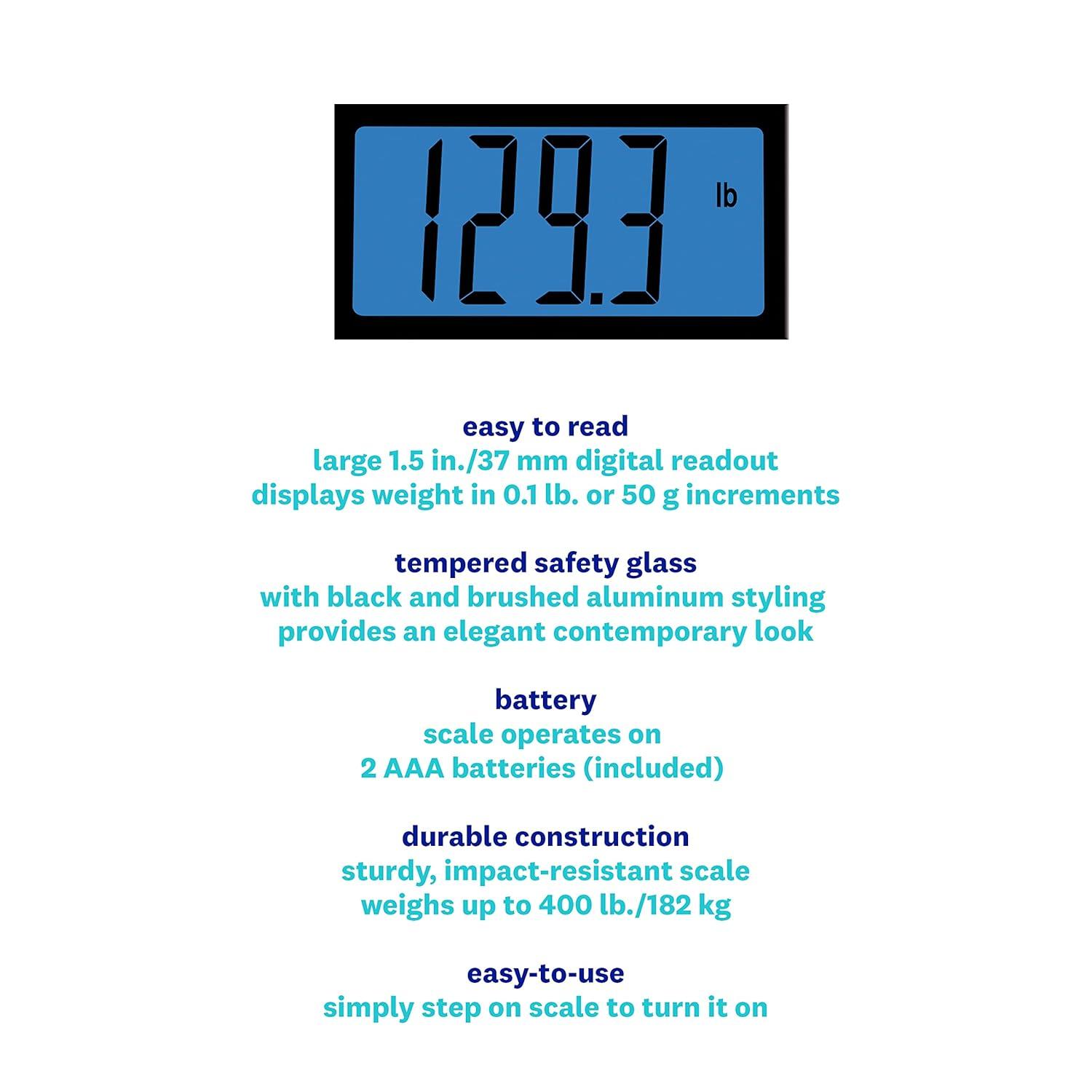 Weight Watchers By Conair Digital Glass Scale