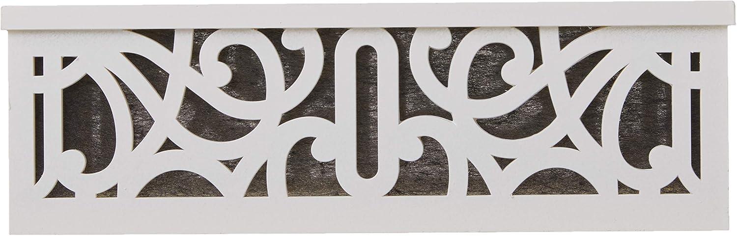 7-115-08-Quorum Lighting-Accessory - 7.75 Inch Surface Mount Chime Grill-Studio White Finish