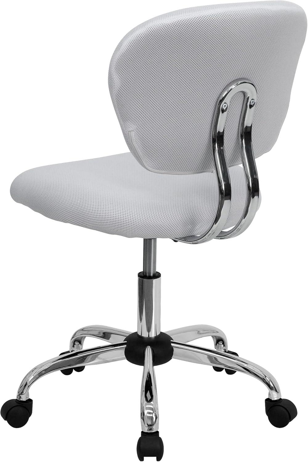Flash Furniture Beverly Mid-Back Swivel Mesh Office Chair with Padded Seat by Flash Furniture | Wayfair