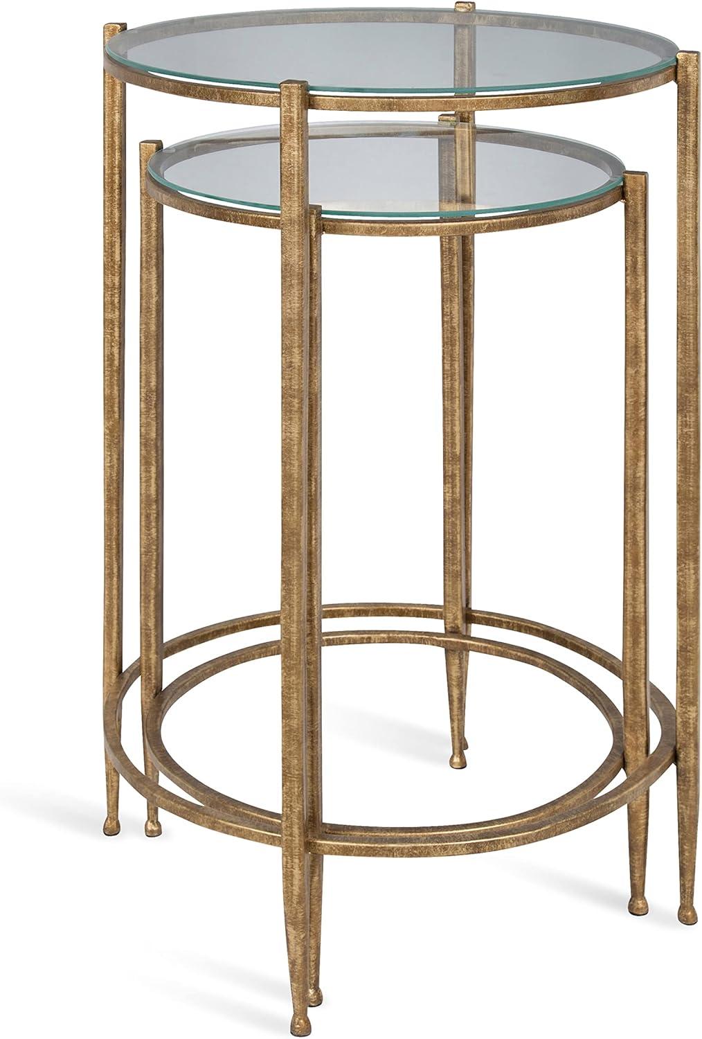 Kate and Laurel Solange Two-Piece Nesting Tables