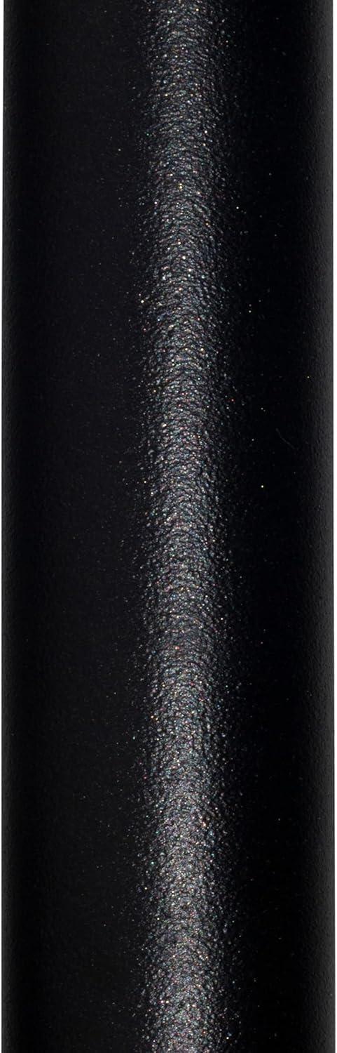 Hillsdale Furniture Williamsburg Geometric Design Metal King Bed, Black Sparkle