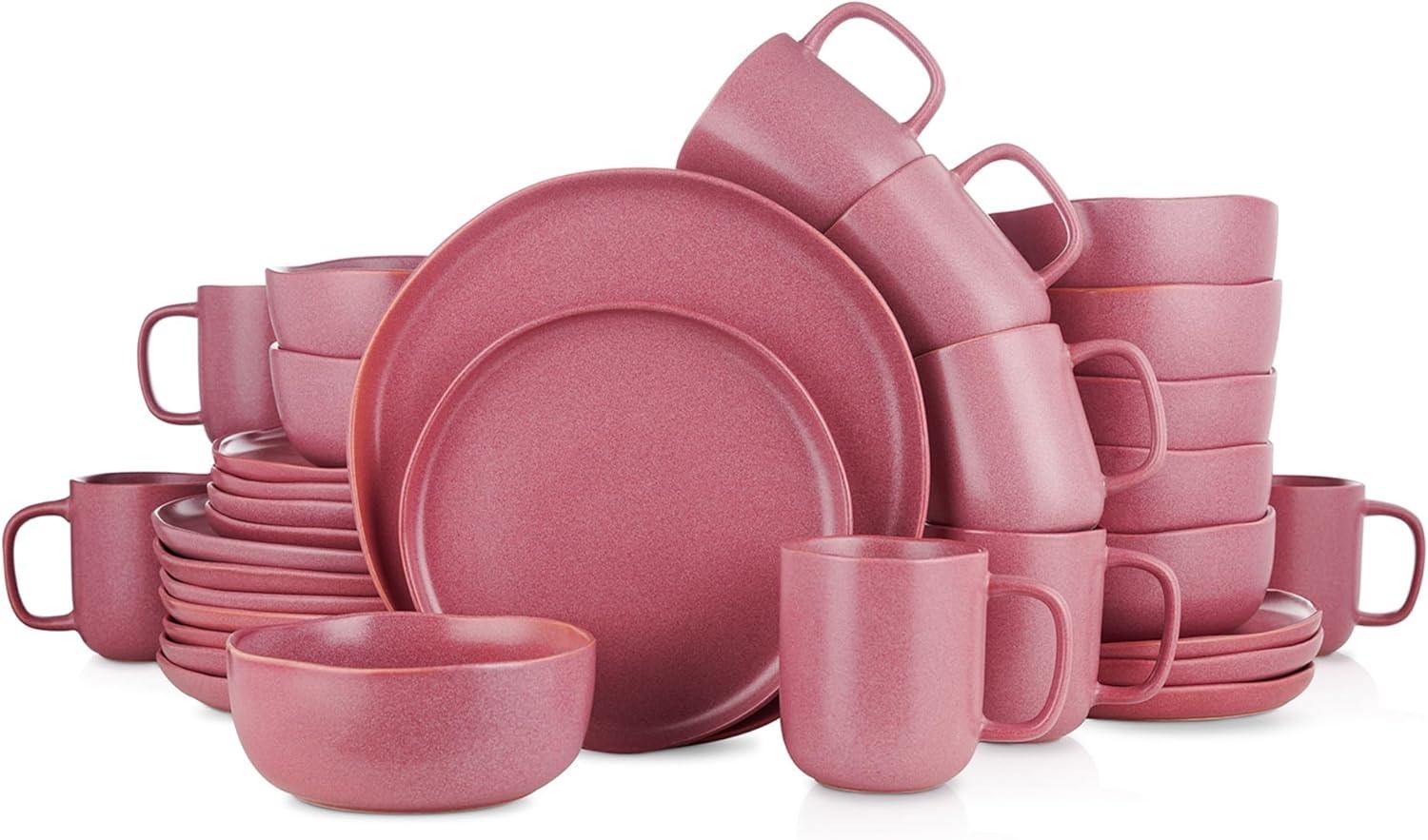 Stone Lain Tom 16-Piece Stoneware Dinnerware Set, Service for 4