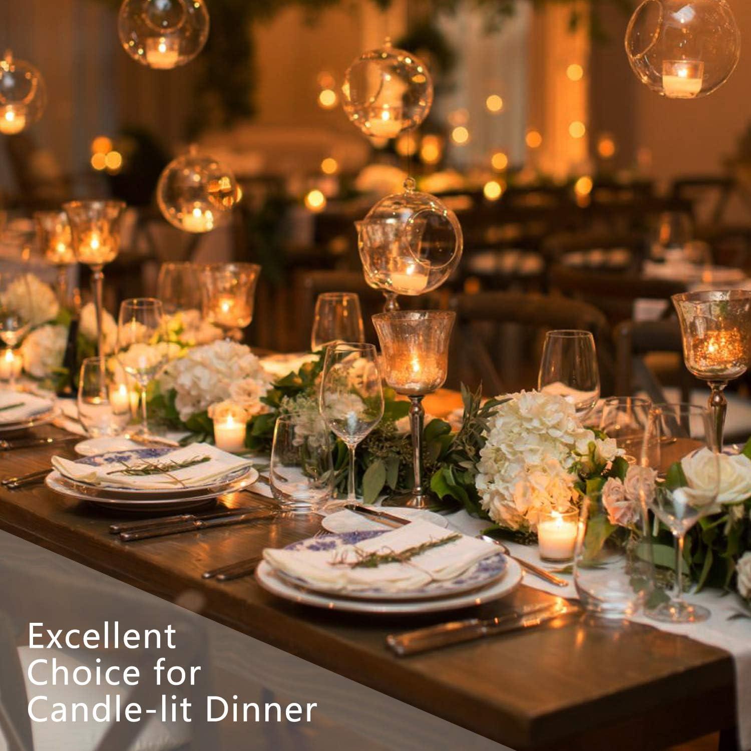 Novelty Place 12 Pcs Flameless LED Tea Light Candles Flickering Electric Tealight Candles Battery-Powered