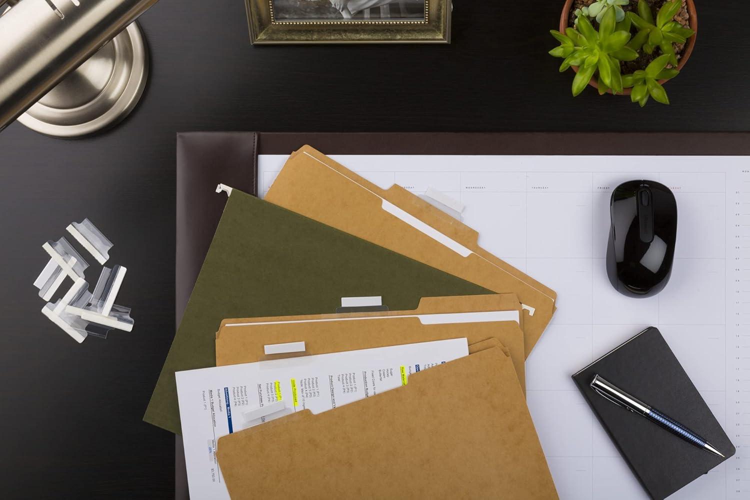 Expo Avery® Self-Adhesive Plastic Tabs With Printable I PVC / Vinyl Hanging Files Cabinet