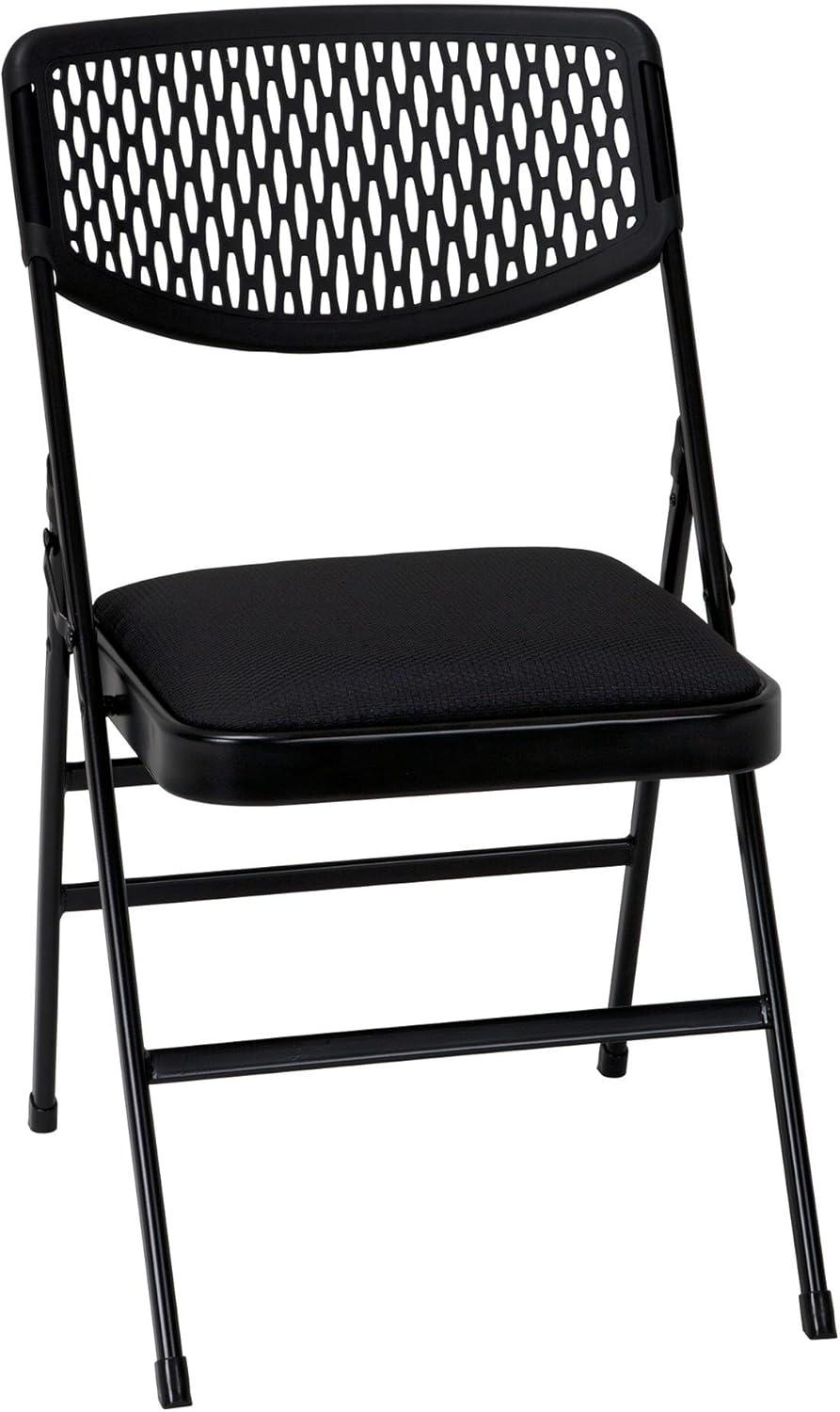 COSCO Ultra Comfort Commercial XL Premium Fabric Padded Folding Chair