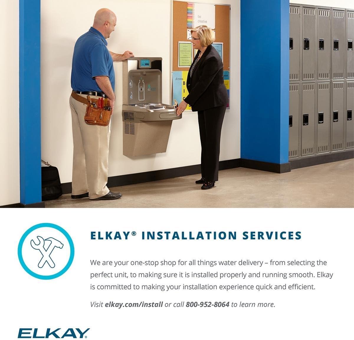 Elkay 1500 Gallon White Retrofit Water Filter Kit