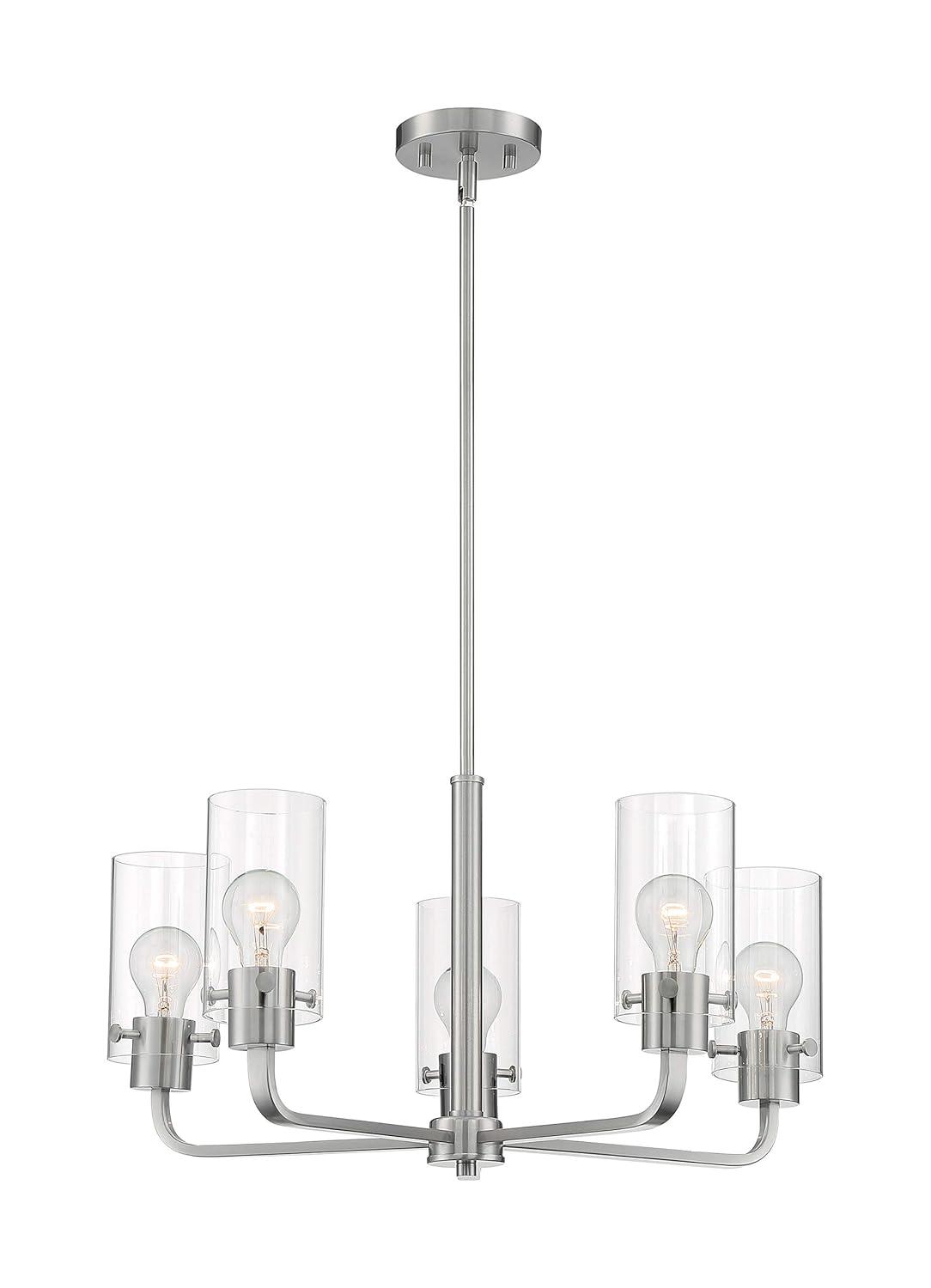 Nuvo Lighting - Sommerset-5 Light Chandelier in Modern/Contemporary Style-24