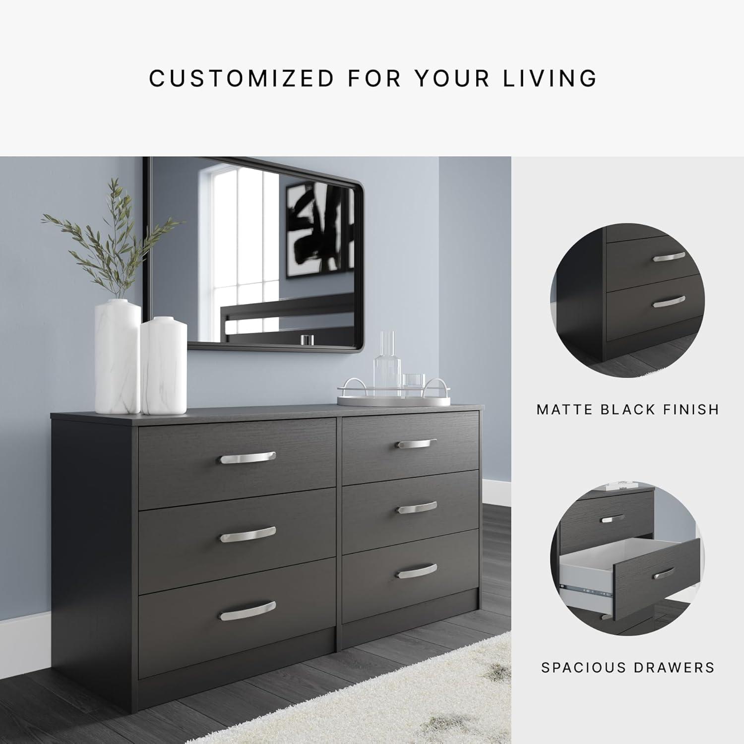 Latitude Run® Dymone 29.88'' W 5 - Drawer Dresser