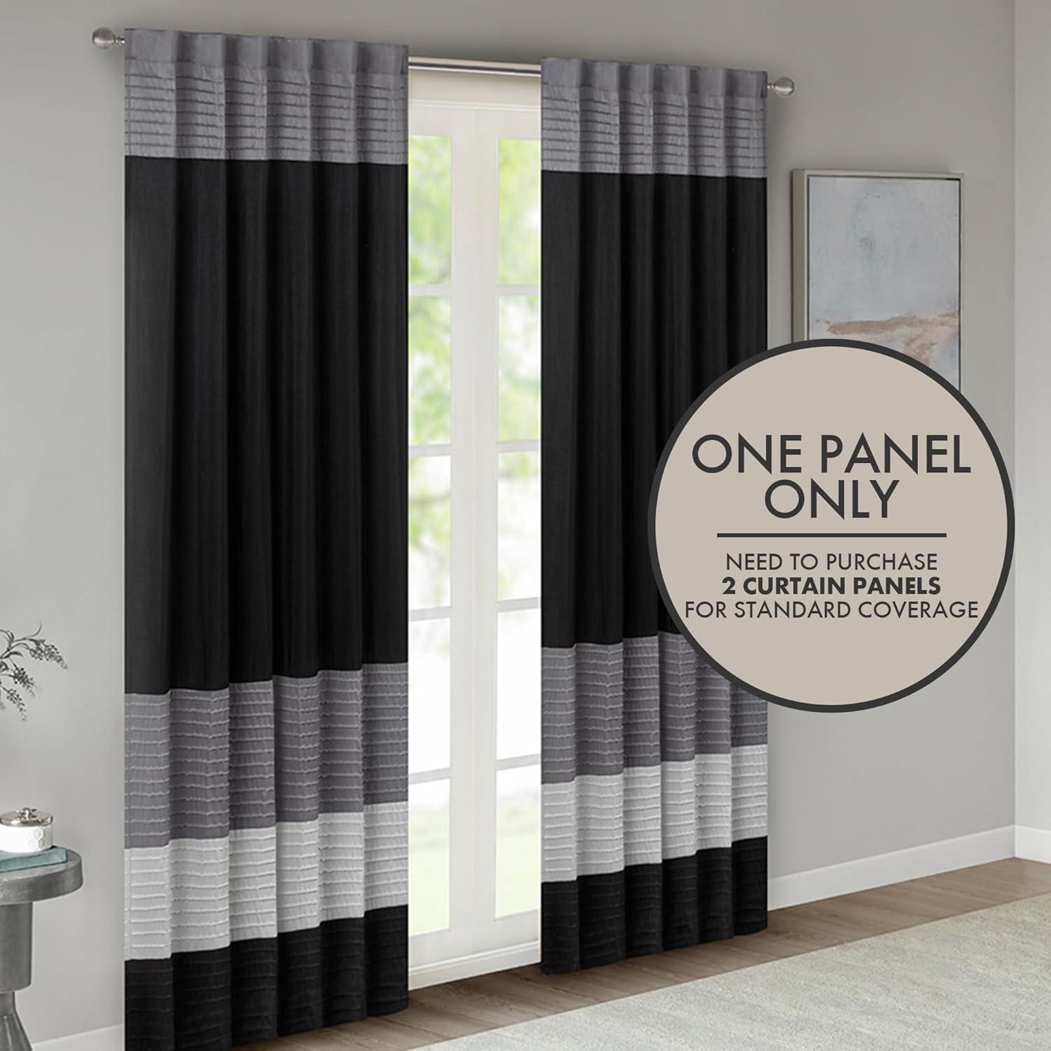 Amherst Polyoni Pintuck Curtain Panel