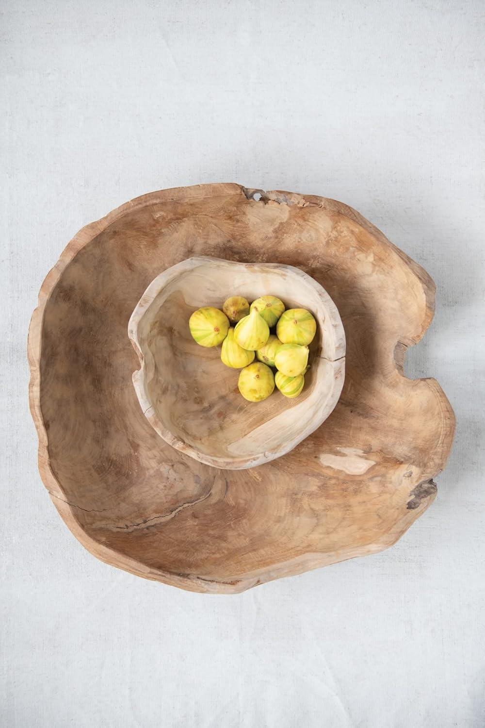 Desideria Teak Serving Bowl