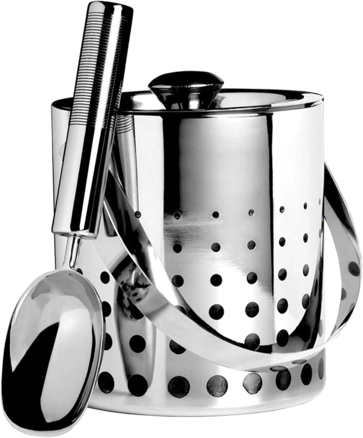 Mikasa  Cheers Stainless Steel Ice Bucket and Scoop