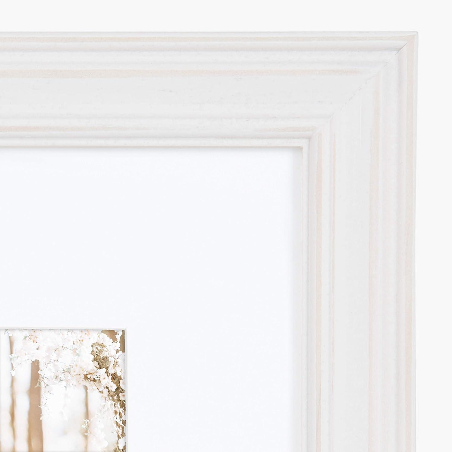 10pc Bordeaux Frame Box Set White - Kate & Laurel All Things Decor