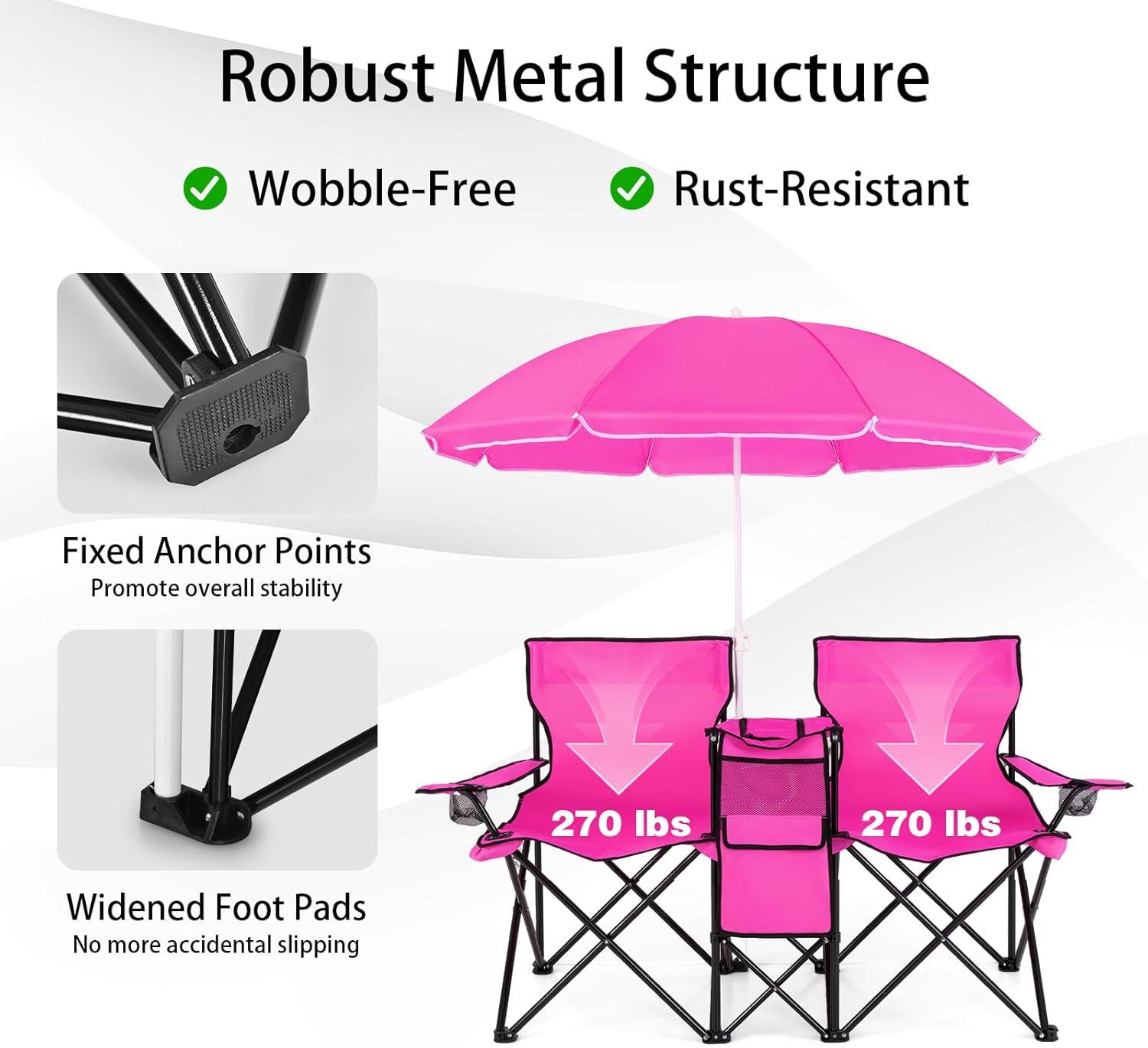 Arlmont & Co. Sayler Fabric Patio Folding Chair Folding Chair Set